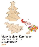 Promoties Maak je eigen kerstboom - Huismerk - Lobbes - Geldig van 11/09/2024 tot 05/12/2024 bij Lobbes