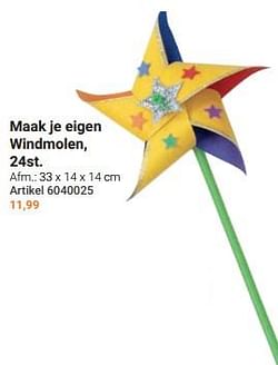 Maak je eigen windmolen