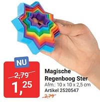 Magische regenboog ster-Huismerk - Lobbes