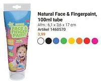 Natural face + fingerpaint-Goodmark