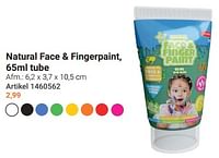 Natural face + fingerpaint-Goodmark