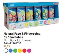 Natural face + fingerpaint-Goodmark