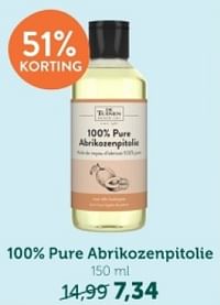 100% pure abrikozenpitolie-De Tuinen