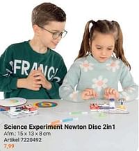 Science experiment newton disc 2in1-Huismerk - Lobbes