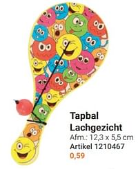 Tapbal lachgezicht-Huismerk - Lobbes