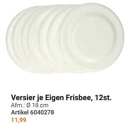 Versier je eigen frisbee