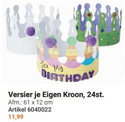 Versier je eigen kroon