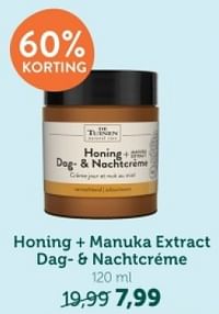 Honing + manuka extract dag- + nachtcreme-De Tuinen