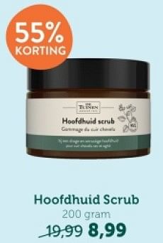 Promoties Hoofdhuid scrub - De Tuinen - Geldig van 16/09/2024 tot 22/09/2024 bij Holland & Barret