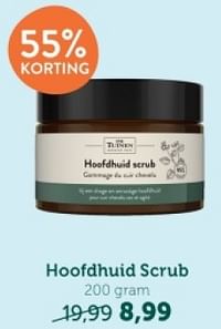 Hoofdhuid scrub-De Tuinen