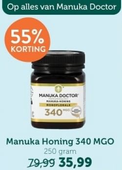 Manuka honing 340 mgo