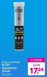 Slt07 hypotonic drink-Styrkr