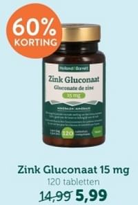 Zink gluconaat-Huismerk - Holland & Barrett