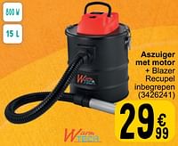 WarmTech Aszuiger met motor + blazer recupel inbegrepen-WarmTech