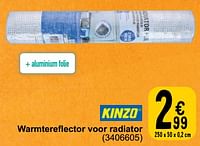 Warmtereflector voor radiator-Kinzo