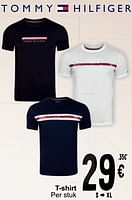 Promoties T-shirt - Tommy Hilfiger - Geldig van 17/09/2024 tot 30/09/2024 bij Cora