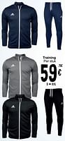 Promoties Training - Adidas - Geldig van 17/09/2024 tot 30/09/2024 bij Cora