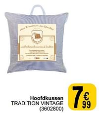 Hoofdkussen tradition vintage-Huismerk - Cora