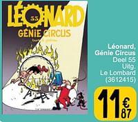 Léonard, génie circus deel 55-Huismerk - Cora