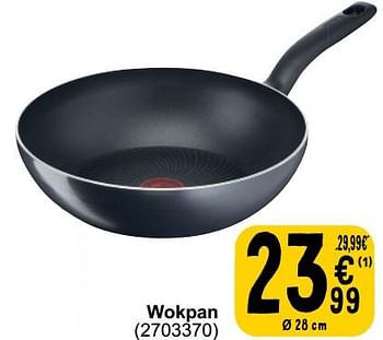 Promoties Wokpan - Tefal - Geldig van 17/09/2024 tot 30/09/2024 bij Cora