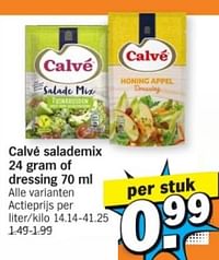 Calvé salademix of dressing-Calve