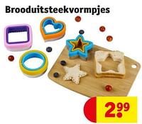 Brooduitsteekvormpjes-Huismerk - Kruidvat