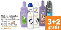 Dove original deospray