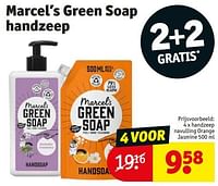 Handzeep navulling orange jasmine-Marcel