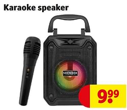 Karaoke speaker