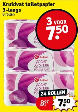 Kruidvat toiletpapier