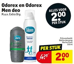 Odorex deospray marine fresh