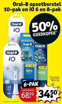 Opzetborstels white-Oral-B