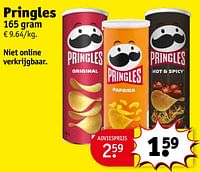 Promoties Pringles - Pringles - Geldig van 17/09/2024 tot 22/09/2024 bij Kruidvat