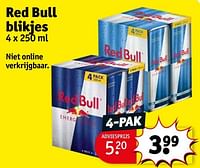 Red bull blikjes-Red Bull