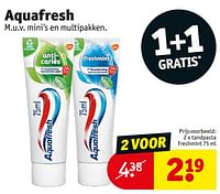 Tandpasta freshmint-Aquafresh