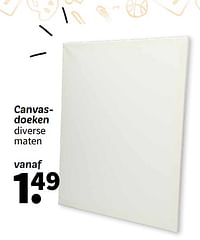 Canvasdoeken-Huismerk - Wibra