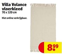 Promoties Villa volance vloerkleed - Villa Volance - Geldig van 17/09/2024 tot 22/09/2024 bij Kruidvat