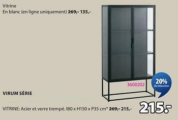 Promotions Virum vitrine - Produit Maison - Jysk - Valide de 09/09/2024 à 20/10/2024 chez Jysk