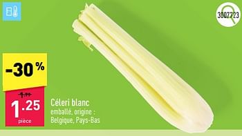 Promotions Céleri blanc - Produit maison - Aldi - Valide de 23/09/2024 à 29/09/2024 chez Aldi