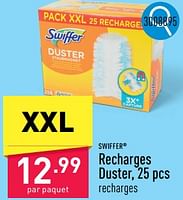 Promotions Recharges duster - Swiffer - Valide de 23/09/2024 à 29/09/2024 chez Aldi