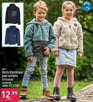 Promotions Veste d’extérieur pour enfants - L&D - Valide de 23/09/2024 à 29/09/2024 chez Aldi