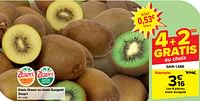 Promotions Kiwis sungold - Zespri - Valide de 18/09/2024 à 30/09/2024 chez Carrefour