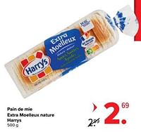 Promotions Pain de mie extra moelleux nature harrys - Harry's - Valide de 18/09/2024 à 30/09/2024 chez Carrefour