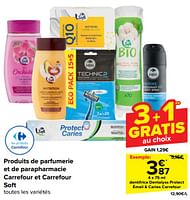 Promotions Dentifrice dentalyss protect émail + caries carrefour - Produit maison - Carrefour  - Valide de 18/09/2024 à 24/09/2024 chez Carrefour