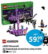 Lego minecraft de enderdraak en het end-schip 21264-Lego