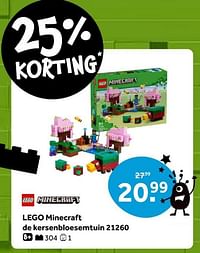 Lego minecraft de kersenbloesemtuin 21260-Lego