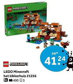 Lego minecraft het kikkerhuis 21256