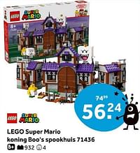 Lego super mario koning boo`s spookhuis 71436-Lego