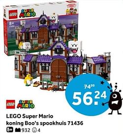 Lego super mario koning boo`s spookhuis 71436