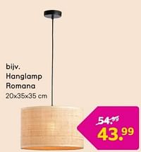 Hanglamp romana-Huismerk - Leen Bakker